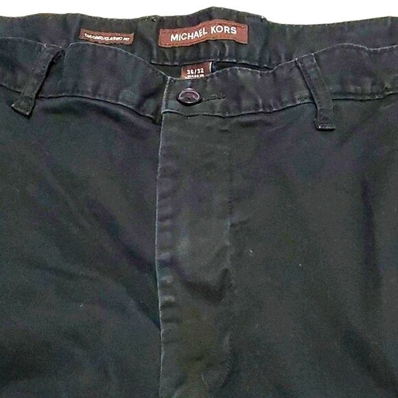 Michael Kors Black Classic Fit Tailored Career Essential Pants - Picture 4 of 15